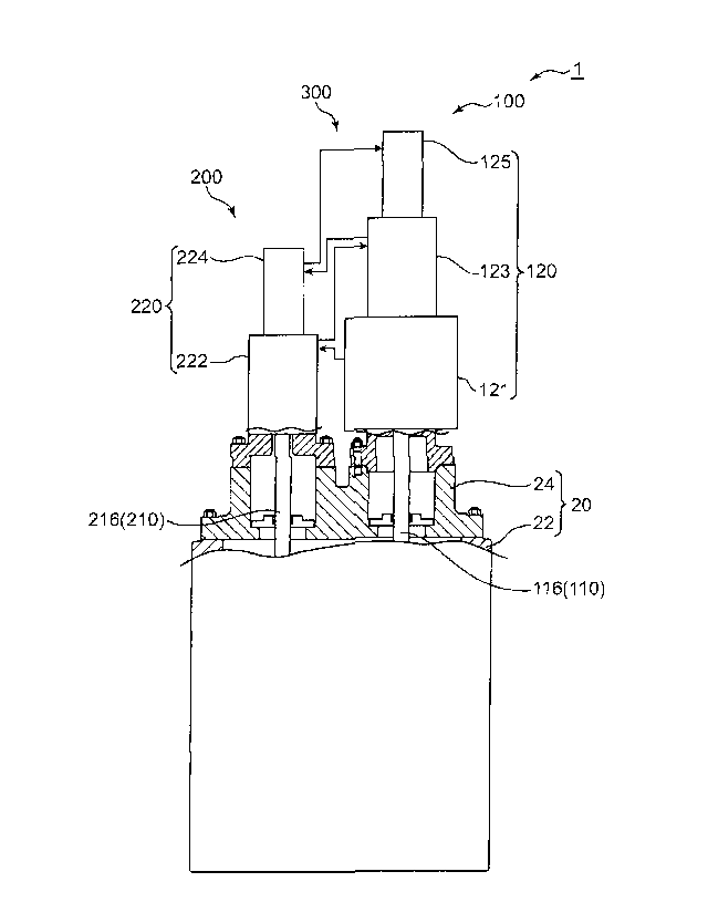 A single figure which represents the drawing illustrating the invention.